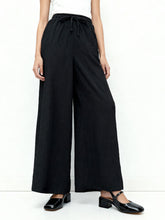 RAVEN - BLACK WIDE LEG PANTS